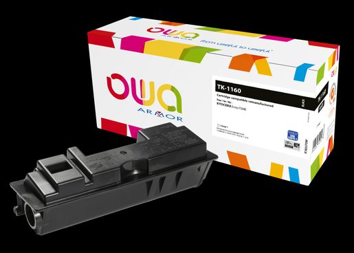 OWA ARMOR TONER PRO KYOCERA TK1160, ČERNÁ/BLACK