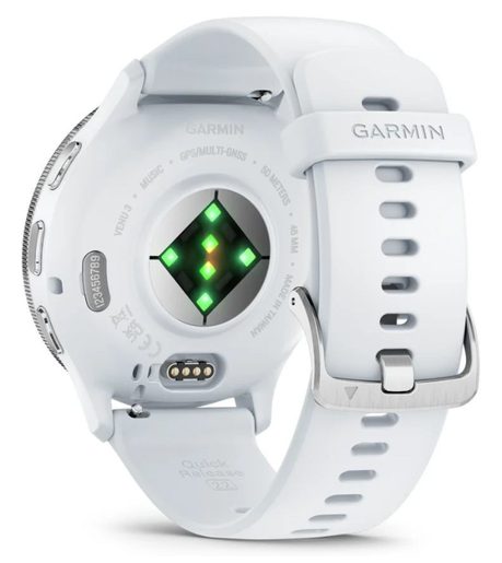 GARMIN VENU 3 SILVER/WHITESTONE BAND - CHYTRÉ HODINKY
