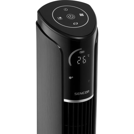 SENCOR SFT 4207BK WI-FI SMARTBREEZE - SLOUPOVÝ VENTILÁTOR