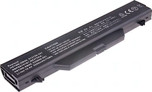 BATERIE T6 POWER HP PROBOOK 4510S, 4515S, 4710S, 4720S, 8CELL, 5200MAH