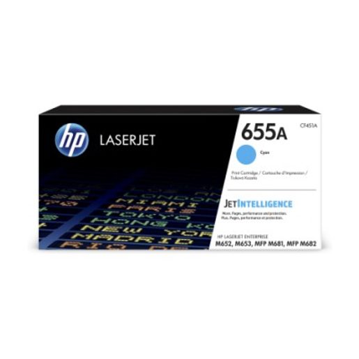HP 655A AZUROVÁ LASERJET CARTRIDGE, CF451A