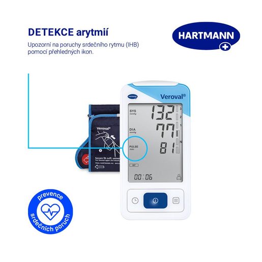 PAŽNÍ TLAKOMĚR S EKG 2V1 VEROVAL