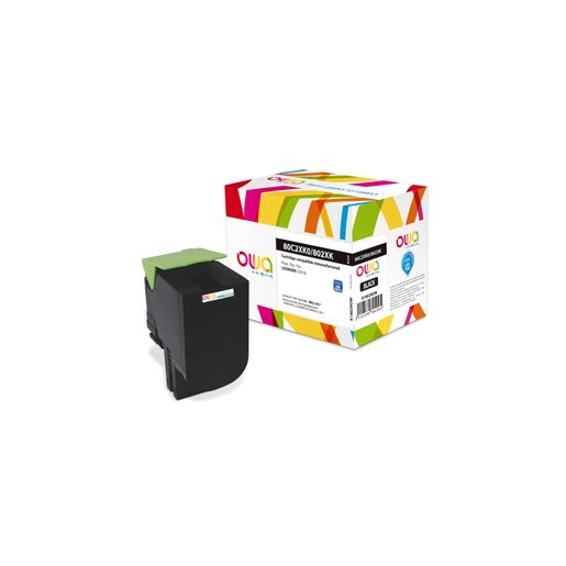 OWA ARMOR TONER PRO LEXMARK 80C2XK0, ČERNÁ/BLACK