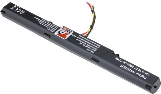 BATERIE T6 POWER ASUS GL752, N552, N752, FX553, G553, GL553, 3200MAH, 48WH, 4CELL, LI-ION