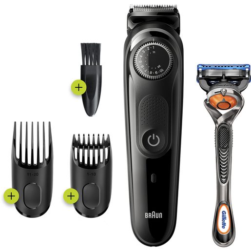 BT 3242 GREY ZASTŘIHOVAČ VOUSŮ BRAUN