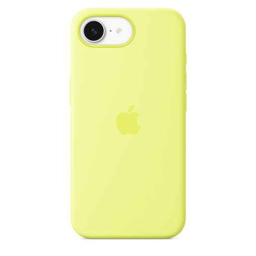 IPHONE 16E SILICONE CASE – NEON YELLOW