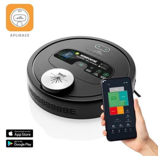 ETA RAGGIO 5225 90000 - ROBOTICKÝ VYSAVAČ