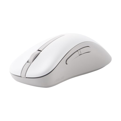ASUS WIRELESS MOUSE MD102/KANCELÁŘSKÁ/OPTICKÁ/PRO PRAVÁKY/1 600 DPI/USB+BT/BÍLÁ