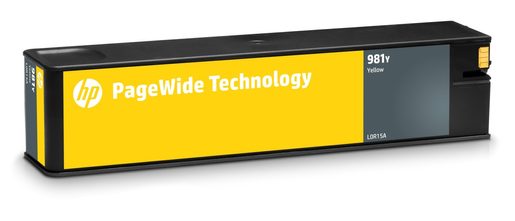 HP 981Y - ŽLUTÁ INKOUSTOVÁ KAZETA, L0R15A