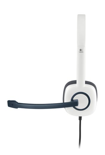 NÁHL. SADA LOGITECH STEREO HEADSET H150, COCONUT