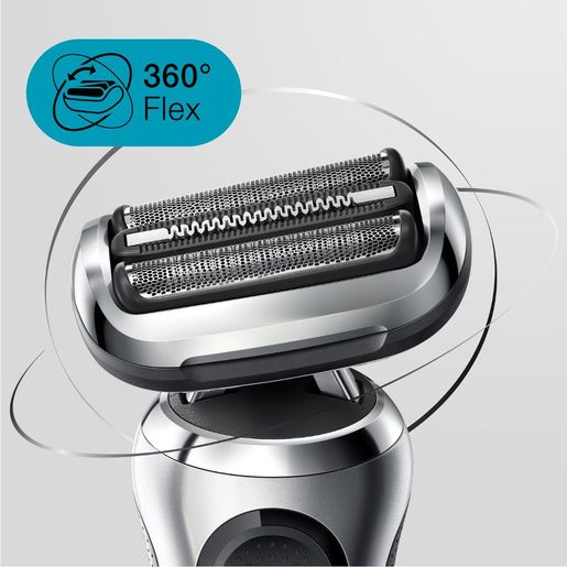 BRAUN SERIES 7 71-S7200CC WET & DRY SILVER