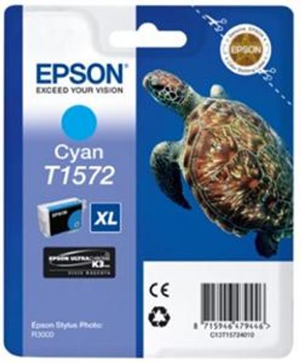 EPSON T1572 CYAN CARTRIDGE R3000