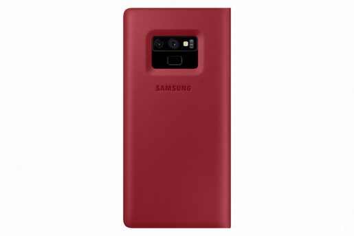 SAMSUNG KOŽENÉ FLIPOVÉ POUZDRO PRO NOTE 9 RED