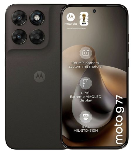 MOTOROLA MOTO G77 8GB/256GB PANTONE BLACK OLIVE