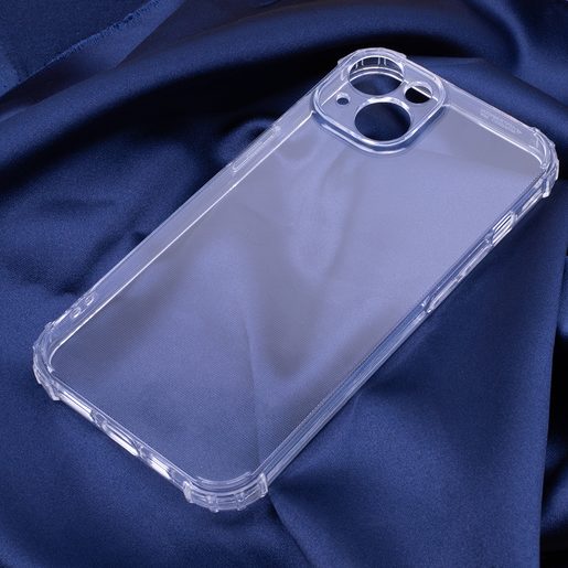 CU-BE ANTISHOCK TPU POUZDRO IPHONE 17 6,3" TRANSPARENT BIG HOLE