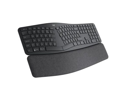 LOGITECH ERGO K860 FOR BUSINESS/BEZDRÁTOVÁ USB + BLUETOOTH/US LAYOUT/ČERNÁ