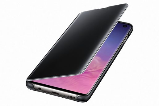 SAMSUNG CLEAR VIEW COVER S10 BLACK