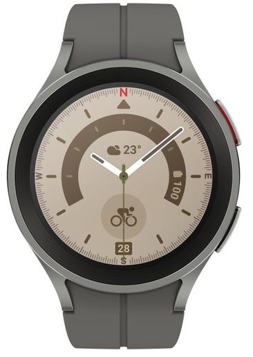 SAMSUNG GALAXY WATCH5 PRO 45MM GRAY TITANIUM - CHYTRÉ HODINKY