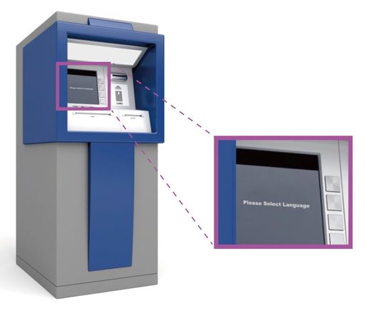 8" GLASS DISPLAY - 800X600, 250NT, USB