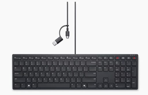 DELL KB525C DRÁTOVÁ KLÁVESNICE HUN USB/USB-C