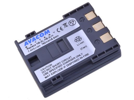BATERIE AVACOM CANON NB-2LH LI-ION 7.4V 750MAH