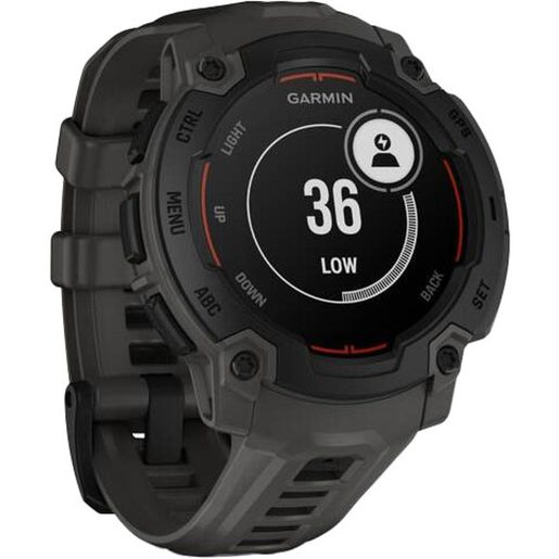 GARMIN INSTINCT E 45MM BLACK/CHARCOAL BAND