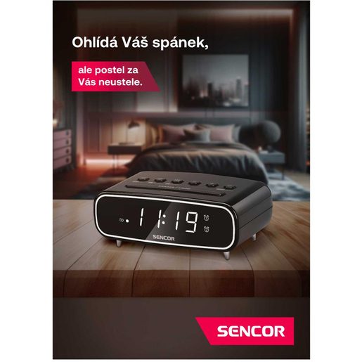 SRC 2600 B RADIOBUDÍK SENCOR