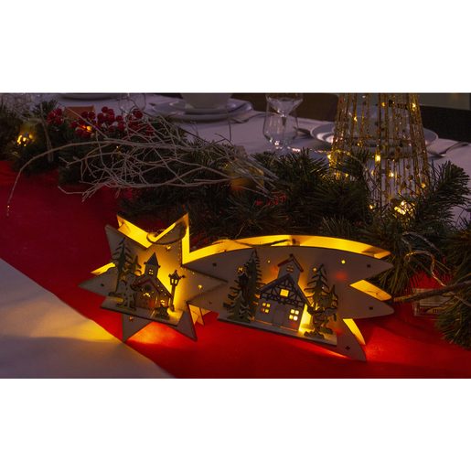 RXL 313 HVĚZDA PADAJÍCÍ 10LED WW RETLUX