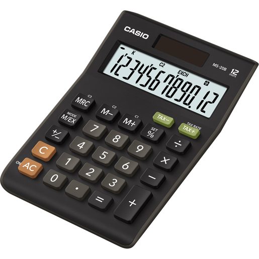 CASIO MS 20 B S (TAX+EXCHANGE) - KALKULAČKA