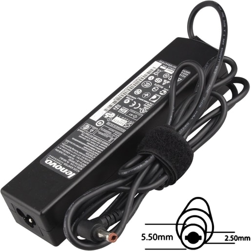 NAPÁJECÍ ADAPTÉR 90W, 20V 5.5X2.5, ORIGINÁL LENOVO