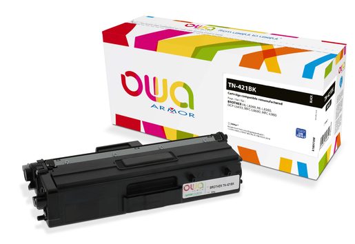 OWA ARMOR TONER PRO BROTHER TN-421BK, ČERNÁ/BLACK