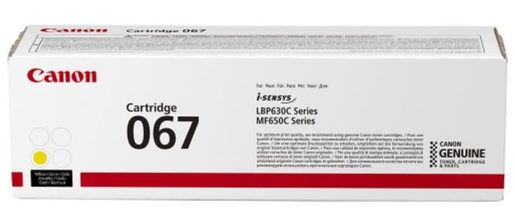 CANON CLBP CARTRIDGE 067 Y