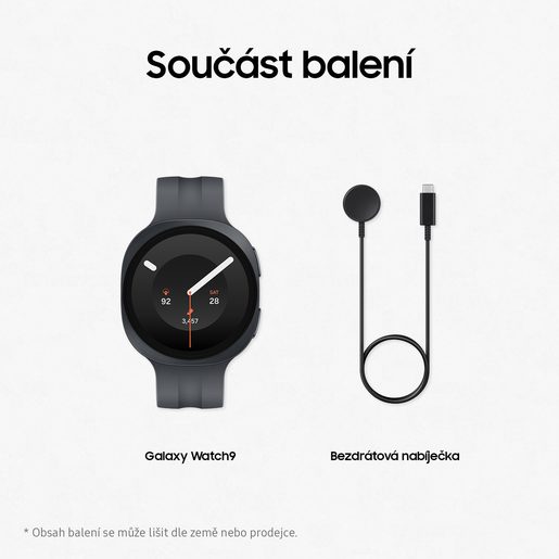 SAMSUNG GALAXY WATCH9 (BLUETOOTH, 40 MM) GRAPHITE