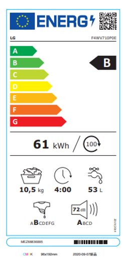LG F4WV710P0E - PŘEDEM PLNĚNÁ PRAČKA