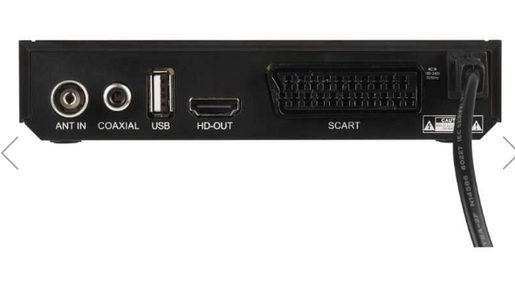 EMOS DVB -T2 PŘIJÍMAČ EM190 HD (HEVC H265)