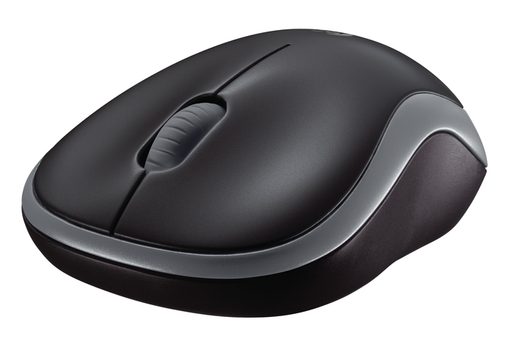 MYŠ LOGITECH WIRELESS MOUSE M185 NANO, ŠEDÁ