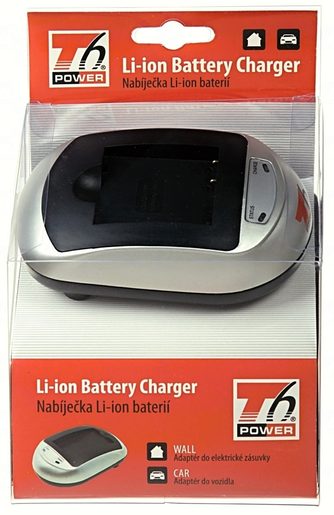 NABÍJEČKA T6 POWER PANASONIC DMW-BCG10, 230V, 12V, 1A