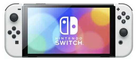 NINTENDO SWITCH OLED WHITE - HERNÍ KONZOLE
