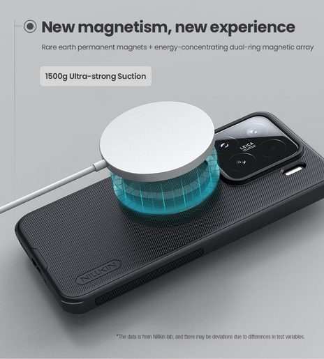 NILLKIN SUPER FROSTED PRO MAGNETIC ZADNÍ KRYT PRO XIAOMI 15 BLACK