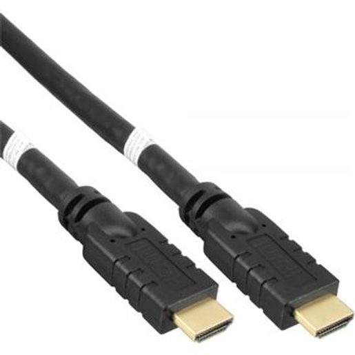 PREMIUMCORD HDMI 4K/60HZ, ETHERNET, SE ZESILOVAČEM, 3X STÍNĚNÁ, 2.0, 10M