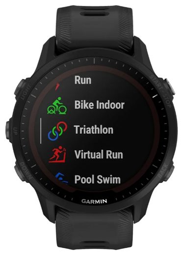 GARMIN FORERUNNER 955 SOLAR BLACK + VOUCHER TOPO CZECH