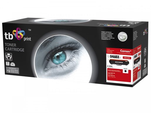 TONER TB KOMPATIBILNÍ S CANON TC-046BXN, BLACK, 6300, NEW