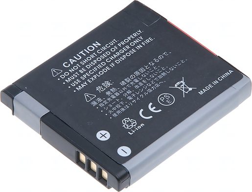 BATERIE T6 POWER CANON NB-8L, 700MAH, ČERNÁ