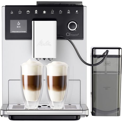 MELITTA CI TOUCH STŘÍBRNÝ - AUTOMATICKÝ KÁVOVAR