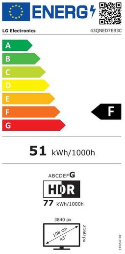 LG 43QNED7EB3C - TELEVIZE