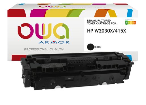 OWA ARMOR TONER KOMPATIBILNÍ S HP W2030X, 415X, 7500ST, ČERNÁ/BLACK, LEVEL MANAGMENT