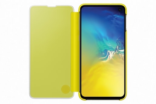 SAMSUNG CLEAR VIEW COVER S10E YELLOW