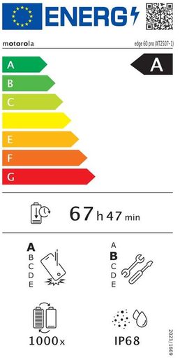 MOTOROLA EDGE 60 PRO 8GB/256GB PANTONE SHADOW