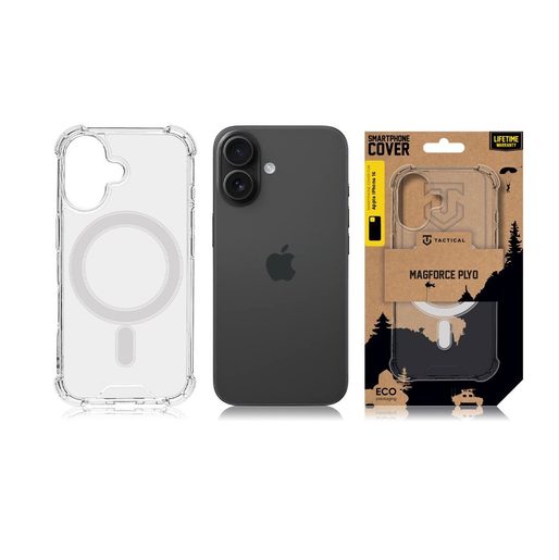 TACTICAL MAGFORCE PLYO KRYT PRO APPLE IPHONE 16 TRANSPARENT