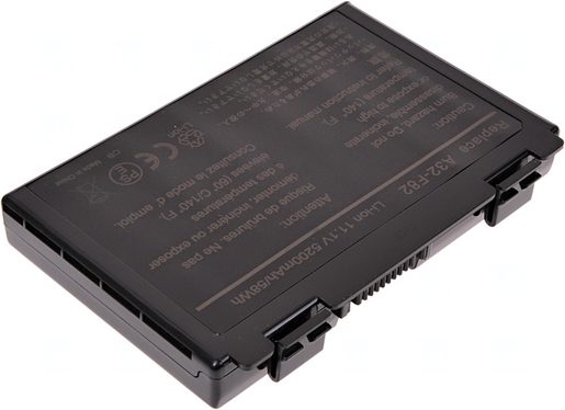 BATERIE T6 POWER ASUS K40, K41, K50, K51, K60, K61, K70, F52, F82, X5D, X70, X88, 6CELL, 5200MAH